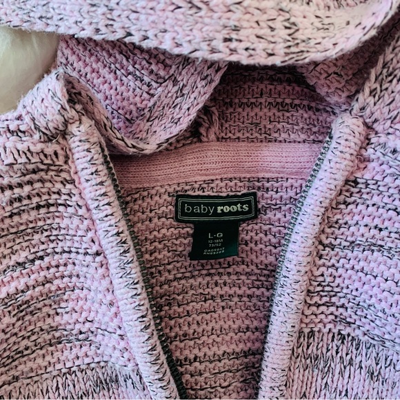 Baby Roots Knit Hoodie - Large (12-18 months) - Picture 3 of 4